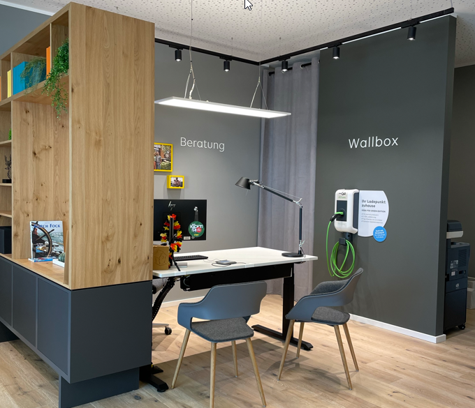 Blick ins Home-Office