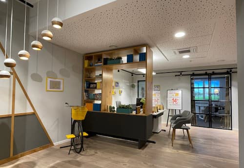 Blick ins Home Office